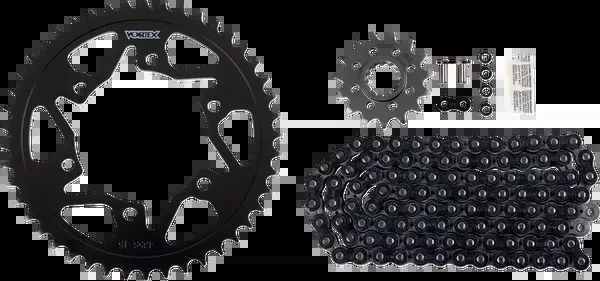 Vortex Chain And Sprocket Kit – HFRS – Black – Yamaha FZ/MT-07/XSR700