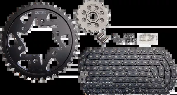 Vortex Chain And Sprocket Kit – WSS – Black – Kawasaki Ninja ZX-10R/RR