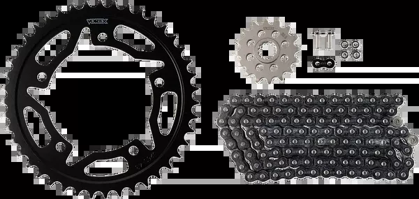 Vortex Chain And Sprocket Kit – WSS – Black – Suzuki GSX-R600