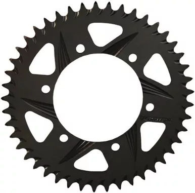 Vortex F5 Rear Aluminum Sprocket Black Hardcoat 44T - 452AK-44