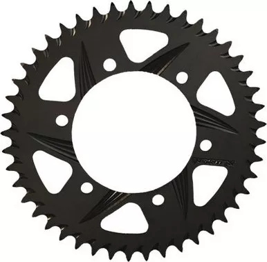 Vortex F5 Rear Aluminum Sprocket Black Hardcoat 49T - 840AK-49