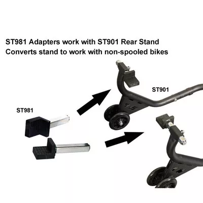 Vortex Rear Stand Adapters for no Spools