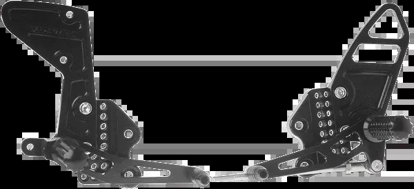 Vortex Rearset – Black – GSX-R 1000