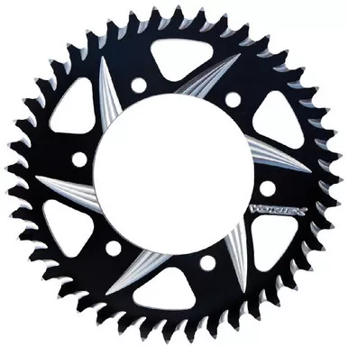 Vortex Sprocket Rear Alum 43 T Blk Hardcoat - 452AZK-43
