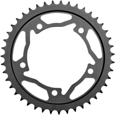 Vortex Steel Rear Sprocket Black 42T - 251AS-42