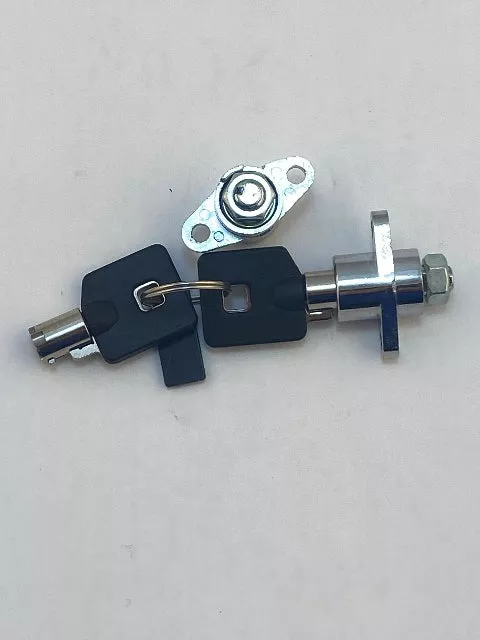 VTwin Black Saddlebag Lock & Key Kit 1993-2013 Harley Davidson Touring FLT FLHT