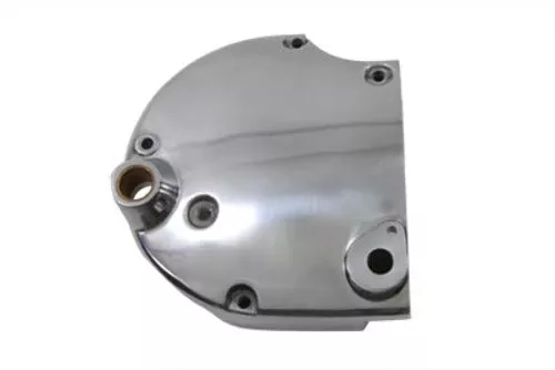 Vtwin Chrome Sprocket Cover fits 1977-1978 Harley Sportster Kick Electric Start