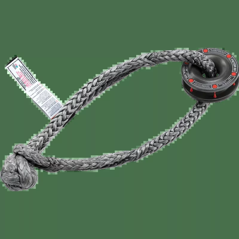 Warn F55 Rope Retention Pulley XTV + Soft Shackle