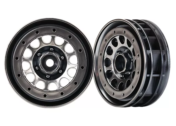 Wheels, Method 105 1.9", Beadlock (Black Chrome or Charcoal Gray)