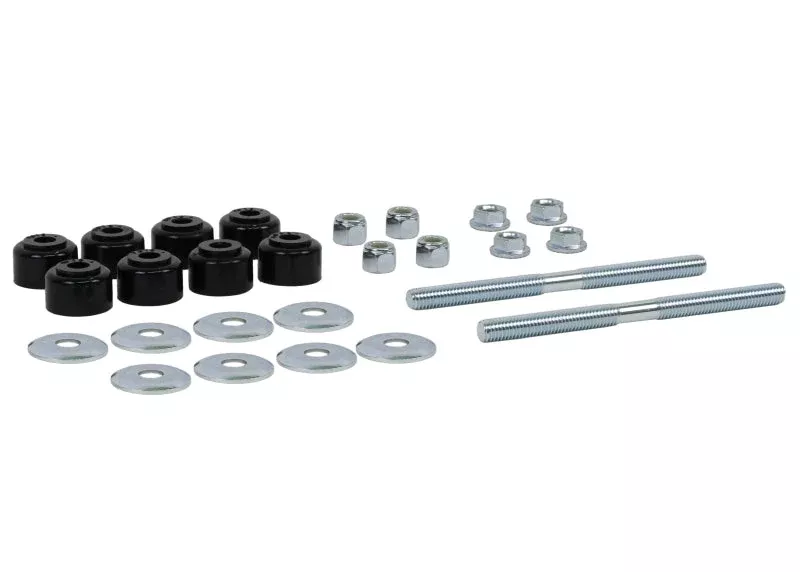Whiteline Plus Universal Sway Bar Link Threaded Rod w/ Poly Bushes 140mm W21806S