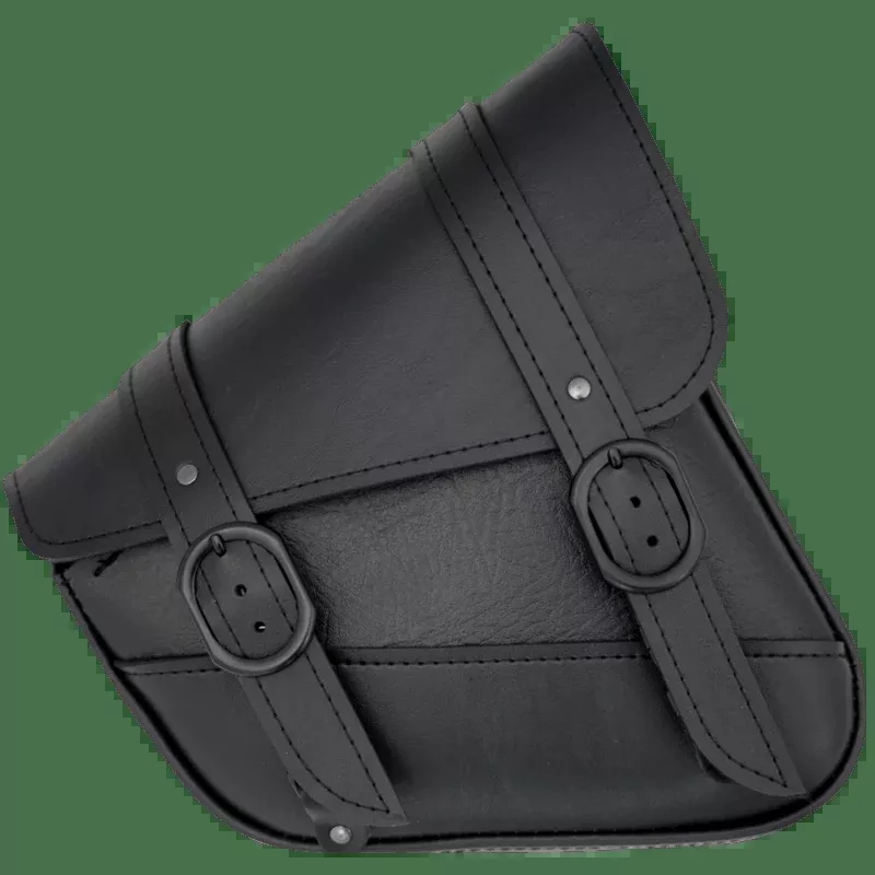 Willie & Max Luggage Black Jack Swingarm Bag Dual Shock Sportster