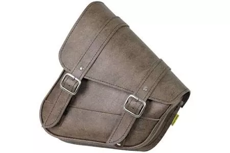Willie & Max Revolution Universal Swingarm Saddlebag - Vintage Brown, Sold Each