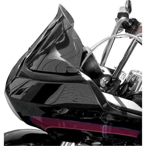 Windvest 10″ Windshield for 1998-2013 Harley Road Glide – Dark Smoke