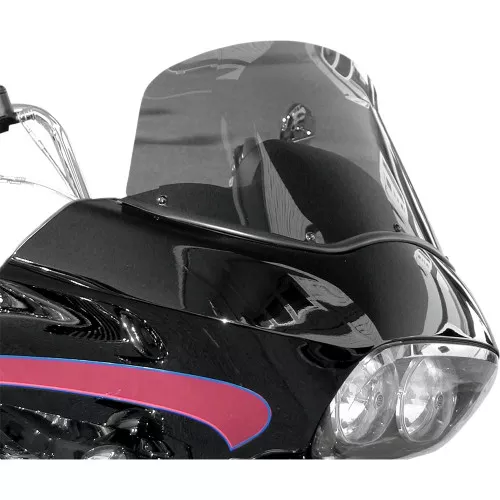 Windvest 12" Windshield for 1998-2013 Harley Road Glide - Dark Smoke