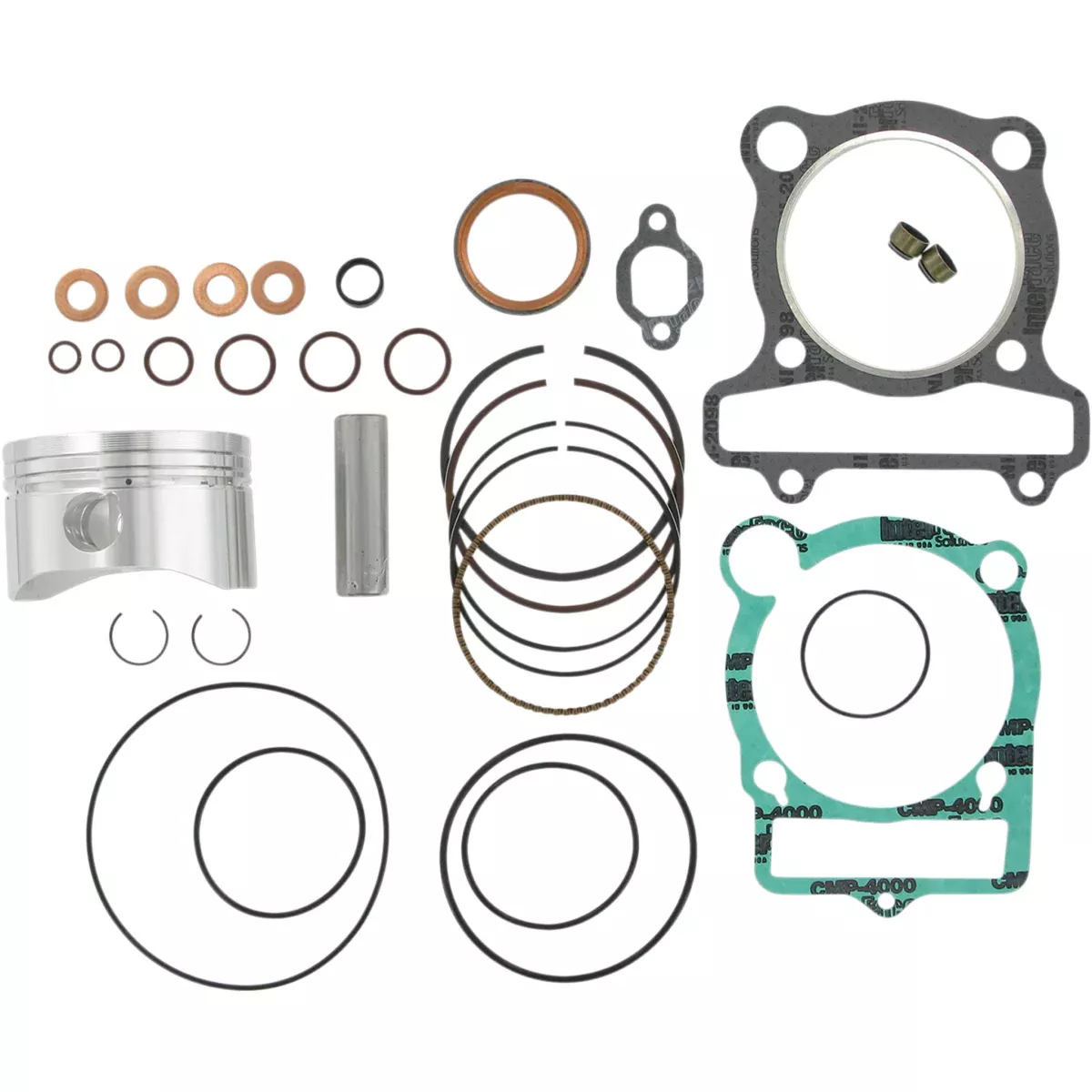WISECO 0903-0360 PK1018 High-Performance Piston Kit with Gaskets for 4-Stroke Piston Kit with Gaskets – 83.00 mm – Yamaha