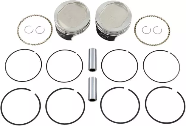 Wiseco K0210PS Tracker Pistons Standard Bore Harley 96 Twin Cam 07-17