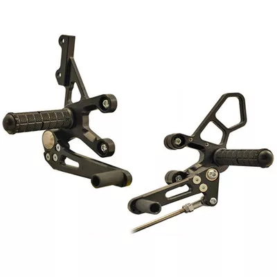Woodcraft Suzuki SV650 03-12 Rearsets Complete Kit Standard Shift