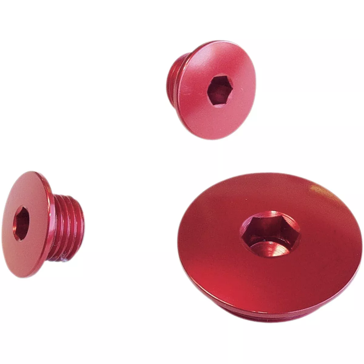 WORKS CONNECTION 0950-0262 24-595 Engine Plug Set Engine Timing Plug – Red – Yamaha