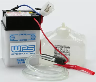 Wps Battery W/Acid 6N4C-1B - 6N4C-1B