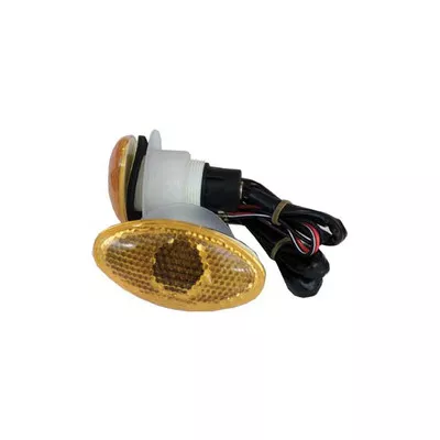 WPS Chrome Mini Stalk Mount Universal Marker Lights Kit