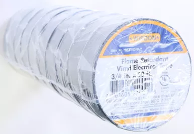 Wps Electrical Tape 10/Pk - UL 3/4X60 FLAME RET