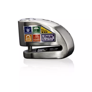 Xena Xx6 Alarm Disc Lock 3.3″ X 2.3″ (Stainless Steel) – XX6-SS
