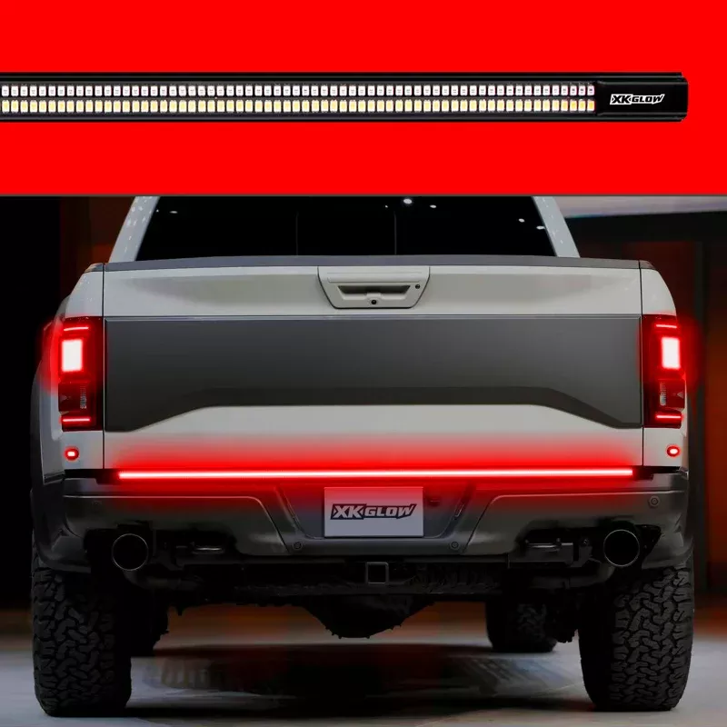 XK Glow Truck Tailgate Light w/ Chasing Turn Signal & Built-in Error Canceller – 3rd gen 60in