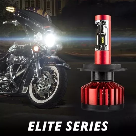 XK Glow XK045002-H4-M Elite Series H4 LED Motorcycle Headlight Bulb