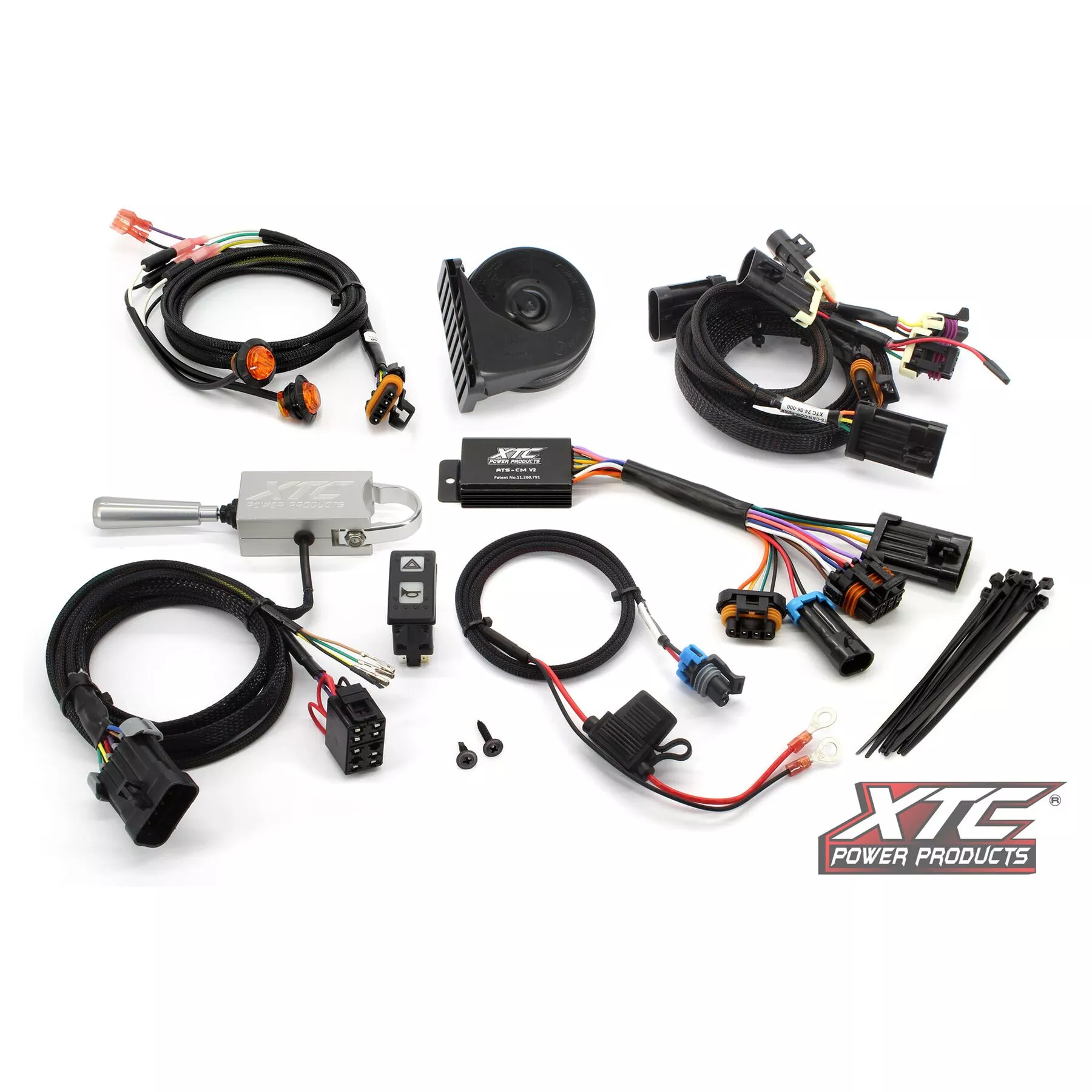 XTC Power Products Self-Canceling Turn Signal Kit w/Billet Lever Can-Am Commander 2021-2026