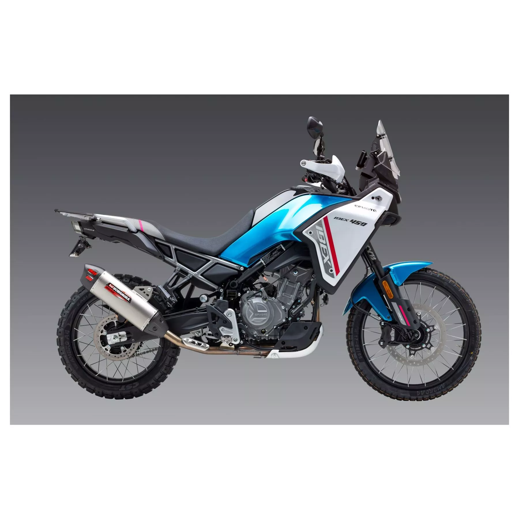 Yoshimura RS-12 ADV Series Slip-On Exhaust CFMOTO Ibex 450 2025