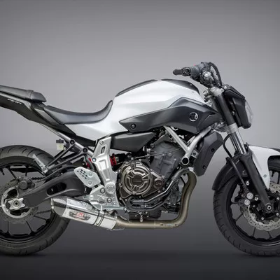 Yoshimura Yamaha FZ-07 / MT-07 15-26 Race R-77 Works Finish Full Exhaust System