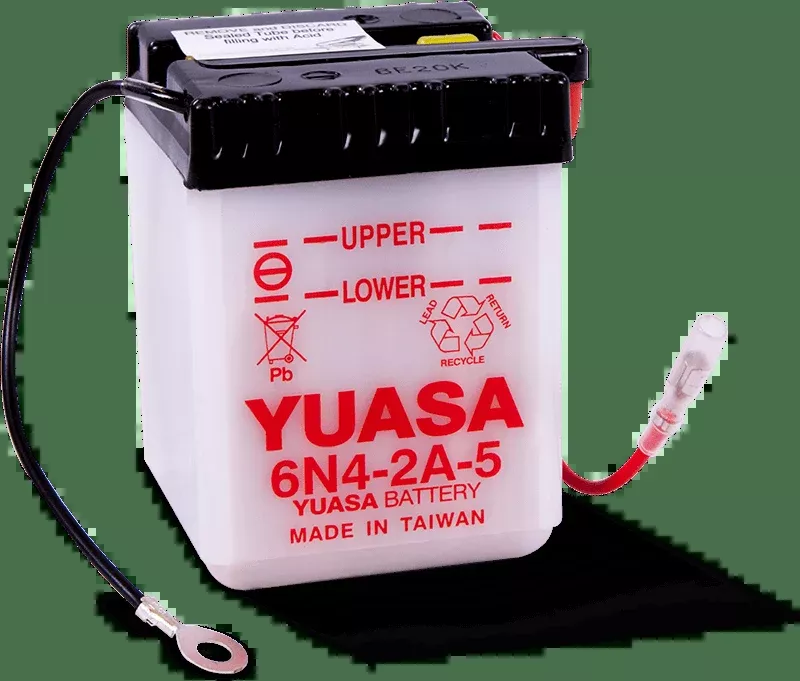 Yuasa 6N4-2A-5 Conventional 6-Volt Battery