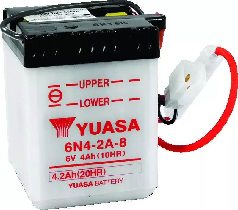 Yuasa 6N4-2A-8 Conventional 6-Volt Battery