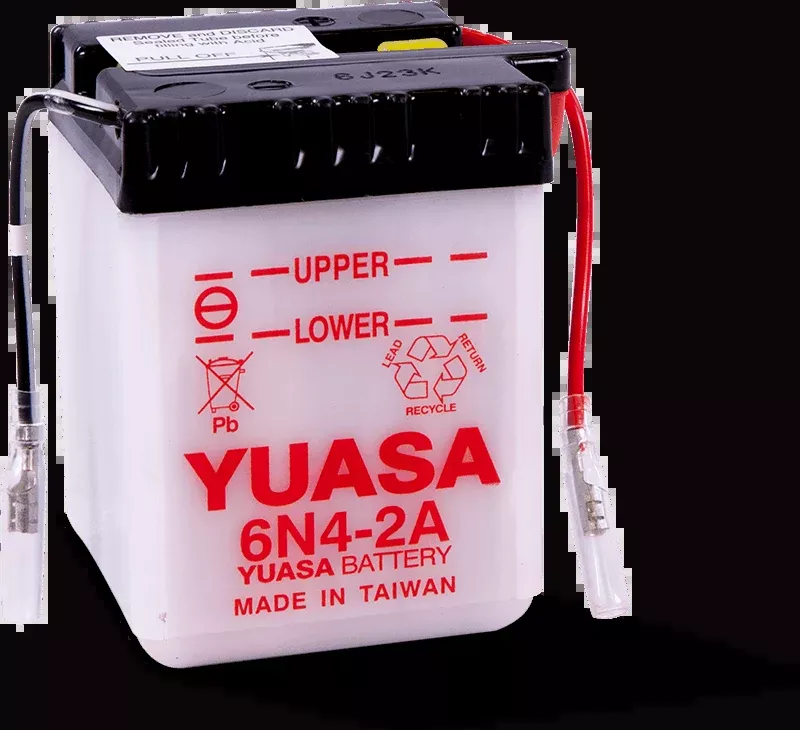 Yuasa 6N4-2A Conventional 6-Volt Battery