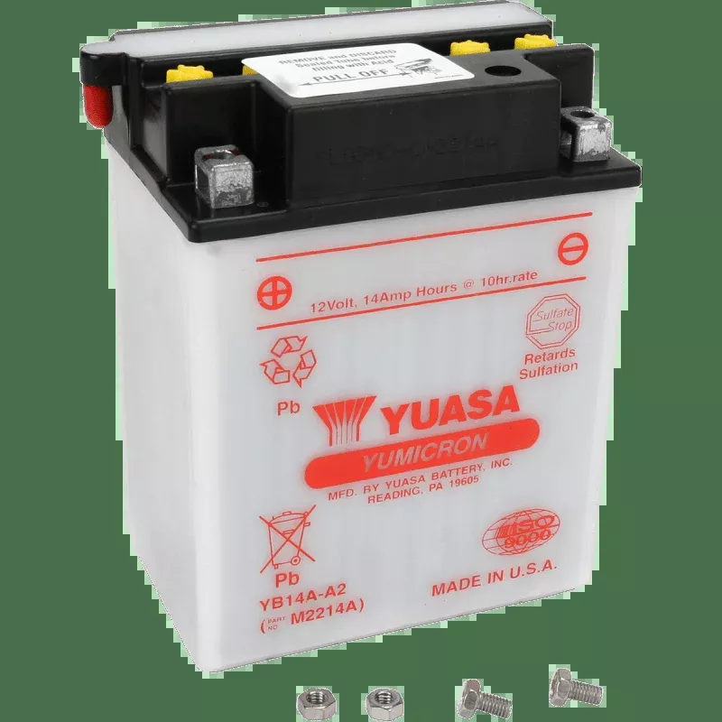 Yuasa YB14A-A2 Yumicron 12V Battery