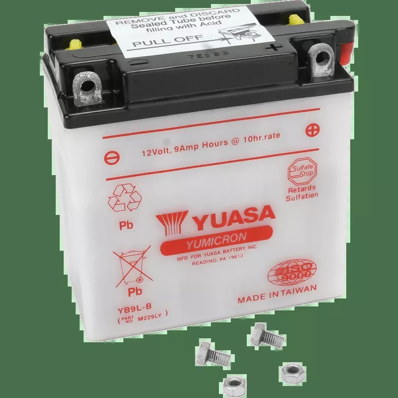 Yuasa YB9L-B Yumicron 12V Battery