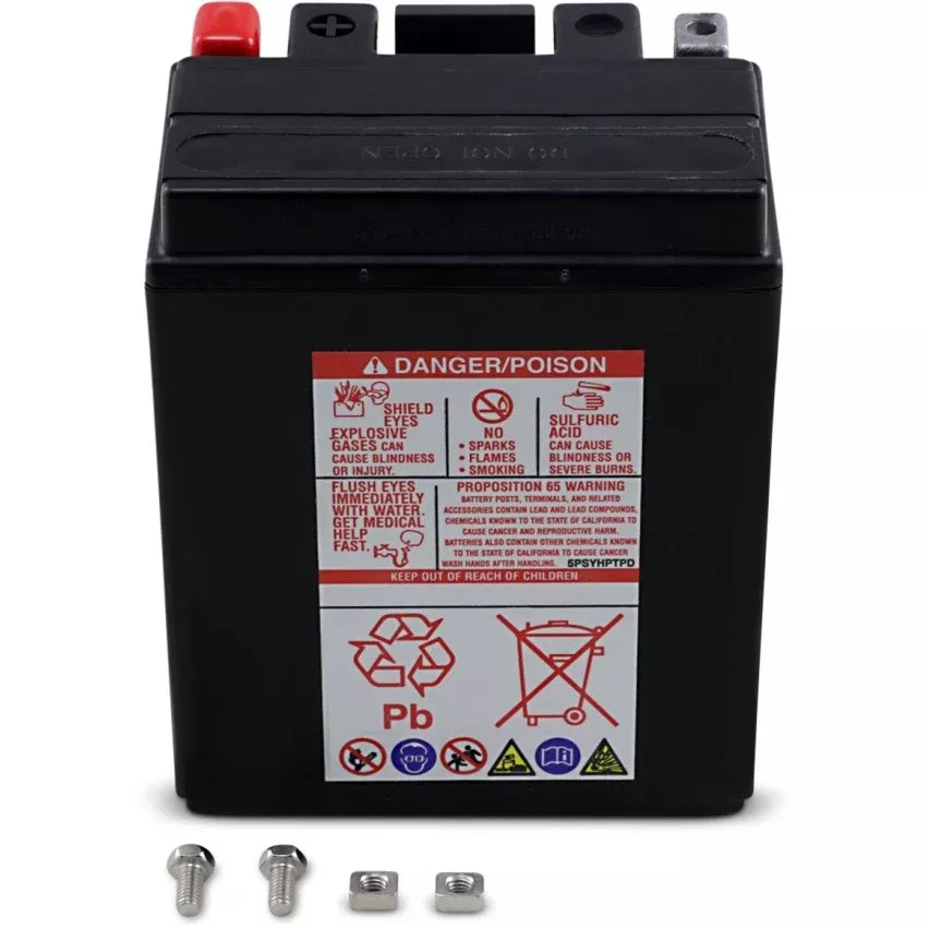 Yuasa YTX14L High Performance 12V AGM Battery Universal Harley Motorcycle