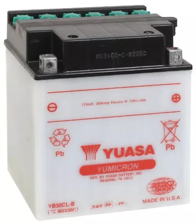 Yuasa YUAM2230C YB30CL-B Battery