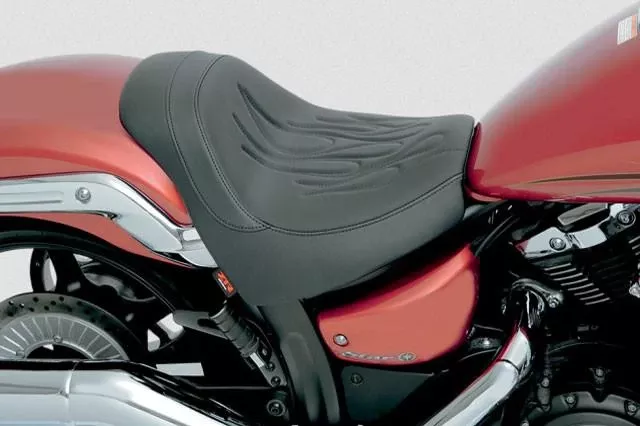 Z1R Low Profile Solo Seat for ’11-16 XVS1300 Stryker -Flame