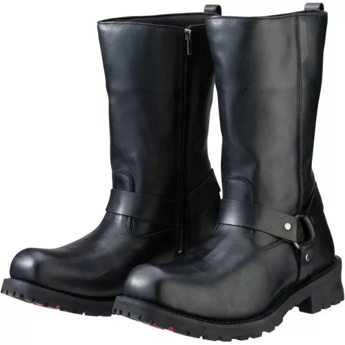 Z1R Riot Leather Boots – Black