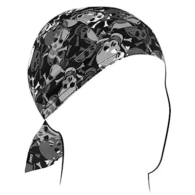 ZANheadgear Unisex-Adult Sportflex Flydanna (All Over Skull, One Size)